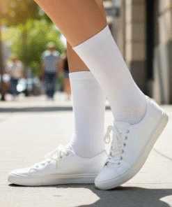 Pihe puha, Fehér, Női gumi nélküli,5 pár/csomag