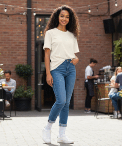 Női fehér gumi nélküli gyógyzokni,5 pár/csomag