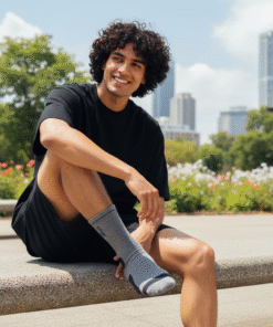 Férfi Normálszárú Sport zokni, színes,5 pár/csomag