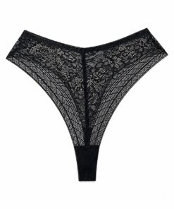 Heat Underwear női lézervágott varrás nélküli féltanga csipkés hátoldallal hátulnézet