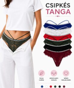 Női csipkés tanga termékinfó