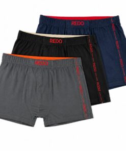 95% Pamut nagyméretű férfi boxer 4 db-os