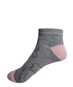 Női,boka zokni,macis,5 pár/csomag