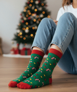 x-mas Karácsonyi zoknik