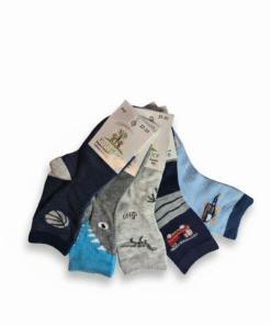 Pihe puha, Kisfiú, mintás zokni,5 pár/csomag