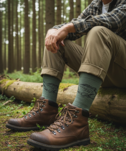 Férfi thermo zokni,5 pár/csomag,horgász zokni