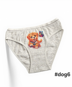 Egyedi gyártású alsó,bugyi,kutya mintás,M-es