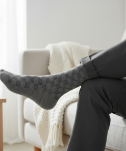 Pihe puha,Színes, Férfi zokni, vékony,mintás,5 pár/csomag