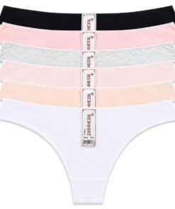 Medoosi Női Pamut Tanga – 95% Pamut, Kényelmes és Láthatatlan Viselet – S-3XL