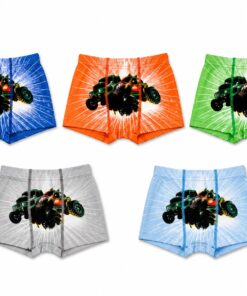 Kisfiú 95% Pamut Boxer Csomag – 3 db Mintás Boxer | 2–4, 4–6, 8–10 Év | Puha és Kényelmes