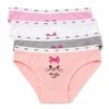 Medoosi 4 db-os kislány bugyi csomag 95% pamut