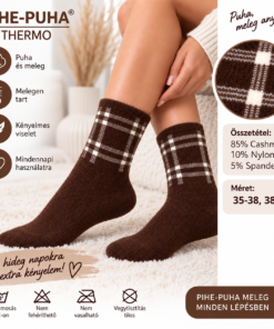 Thermo cashmere női zokni 5 pár 85% cashmere