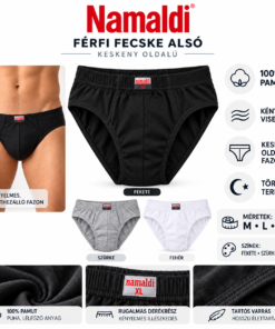 Namaldi férfi fecske alsó 100% pamut M–XL méretben